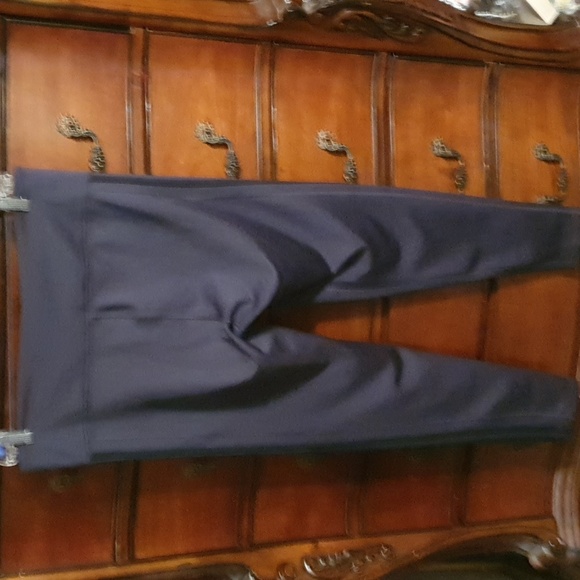 NWOT Adidas 3 Stripes Gray and Black Leggings Sz 1X - Picture 4 of 5